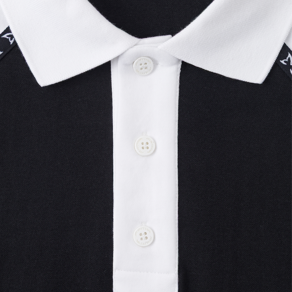 Precision Panel Polo (Black)