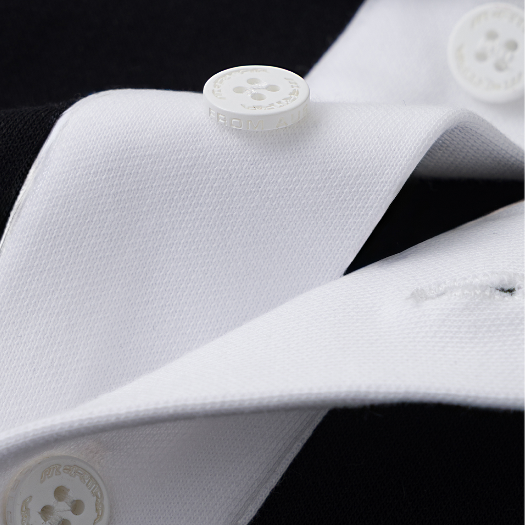 Precision Panel Polo (Black)