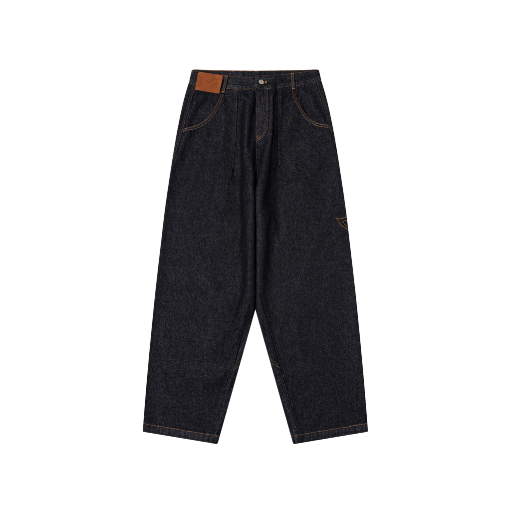 Reverse Bigstep Denim (Black / Gold)