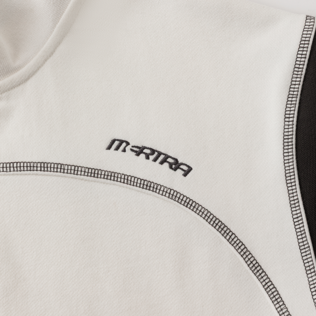 Contra Track Jacket (Cream / Charcoal)