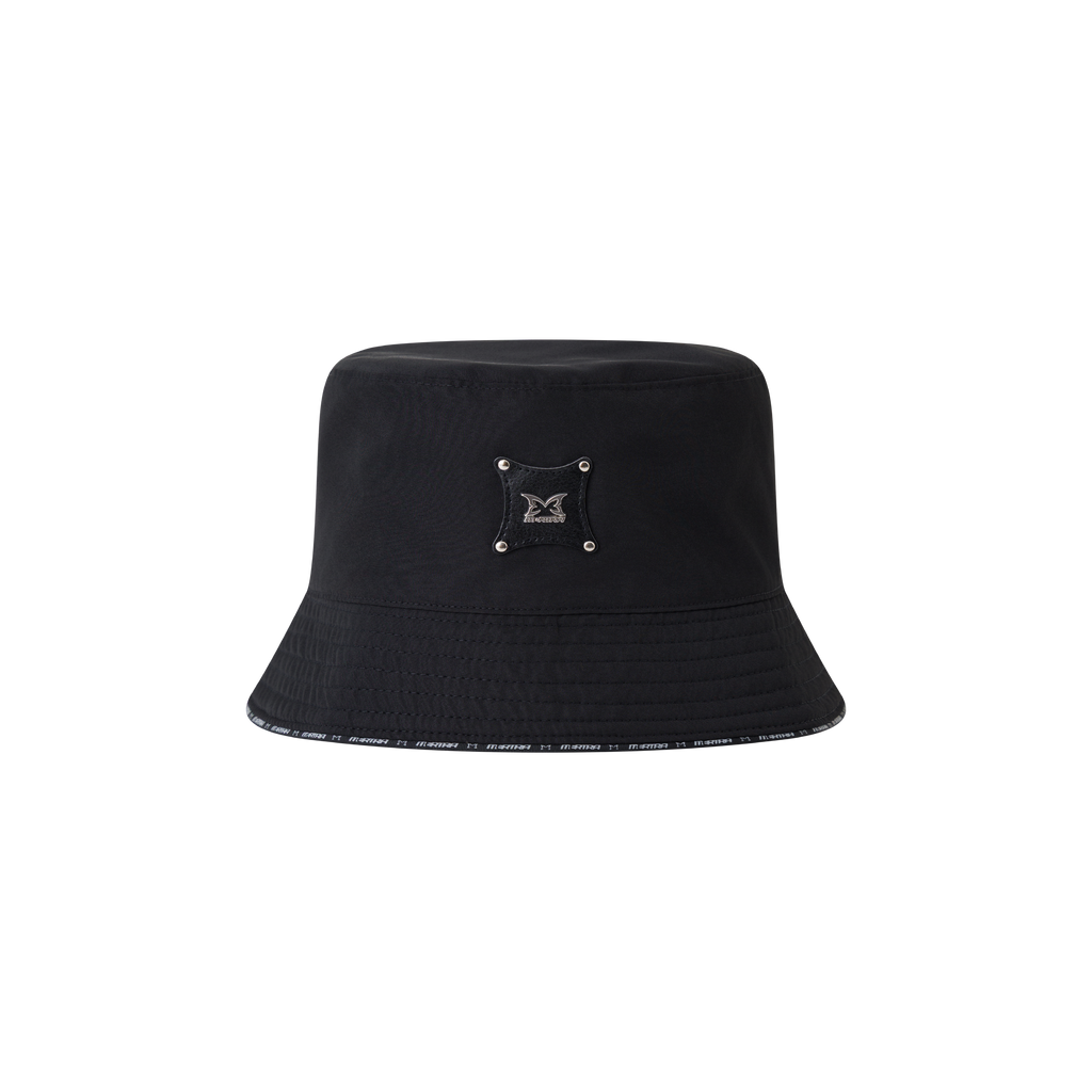 Piping Bucket Hat (Black)
