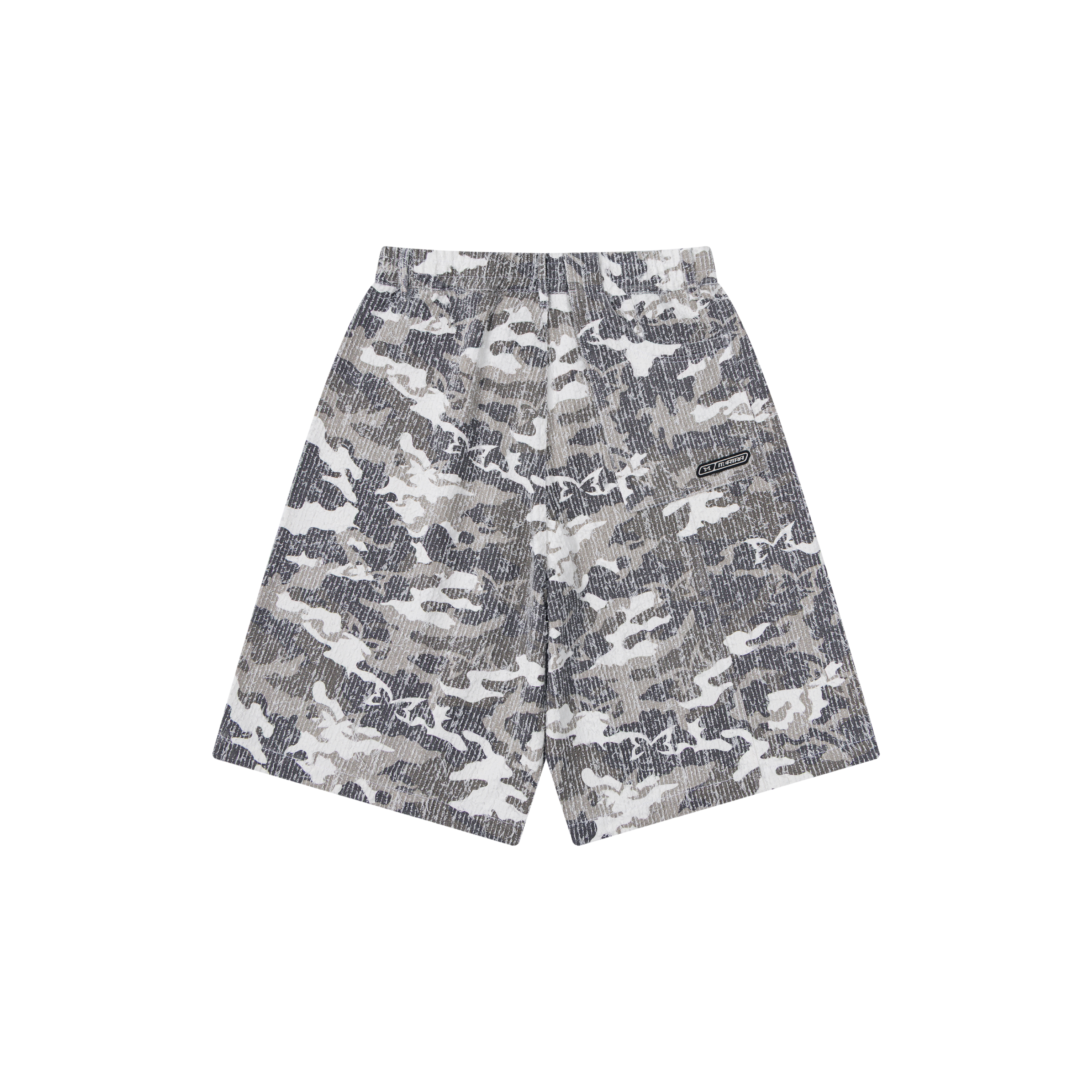 Textured Camo Shorts