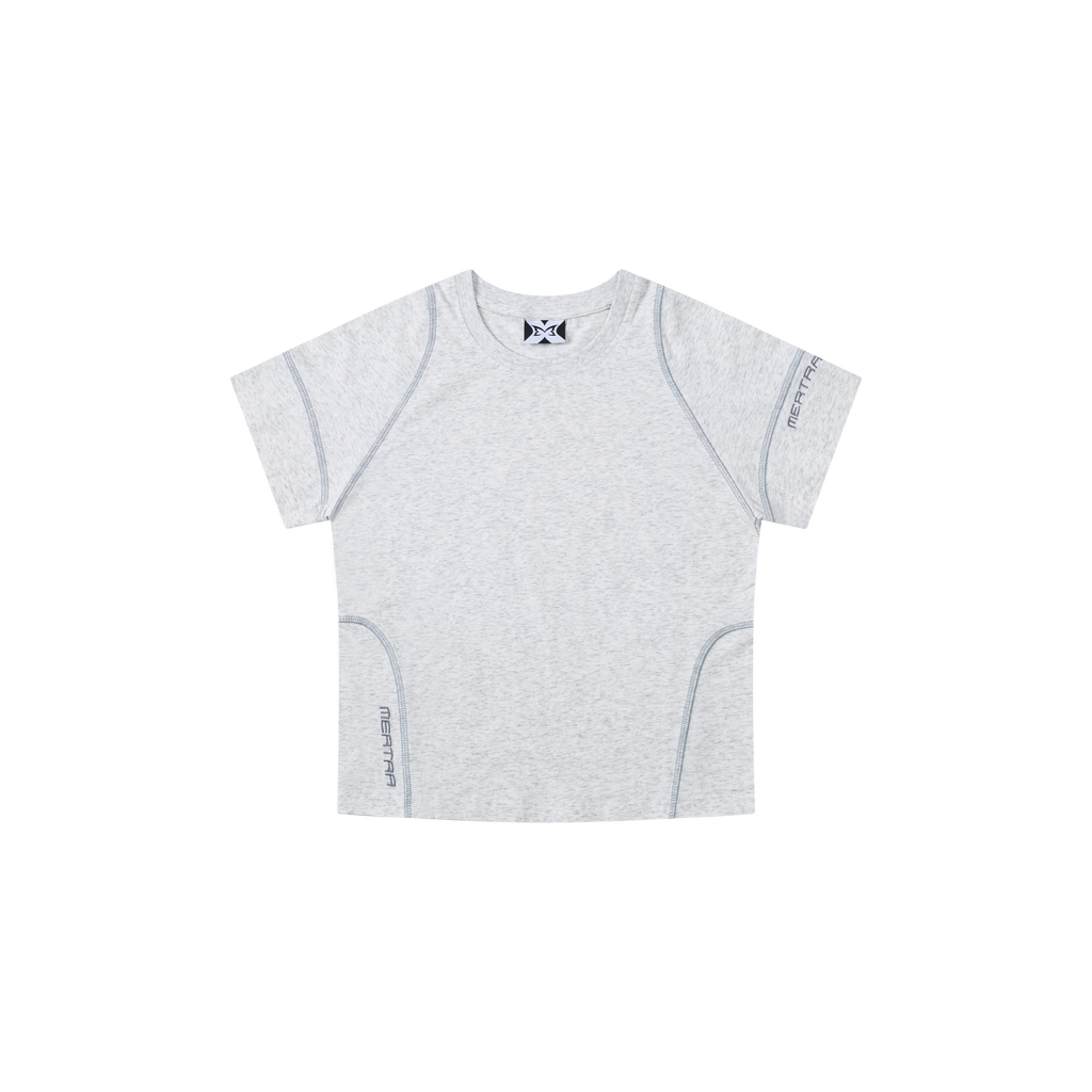 Vein Baby Tee (Grey)