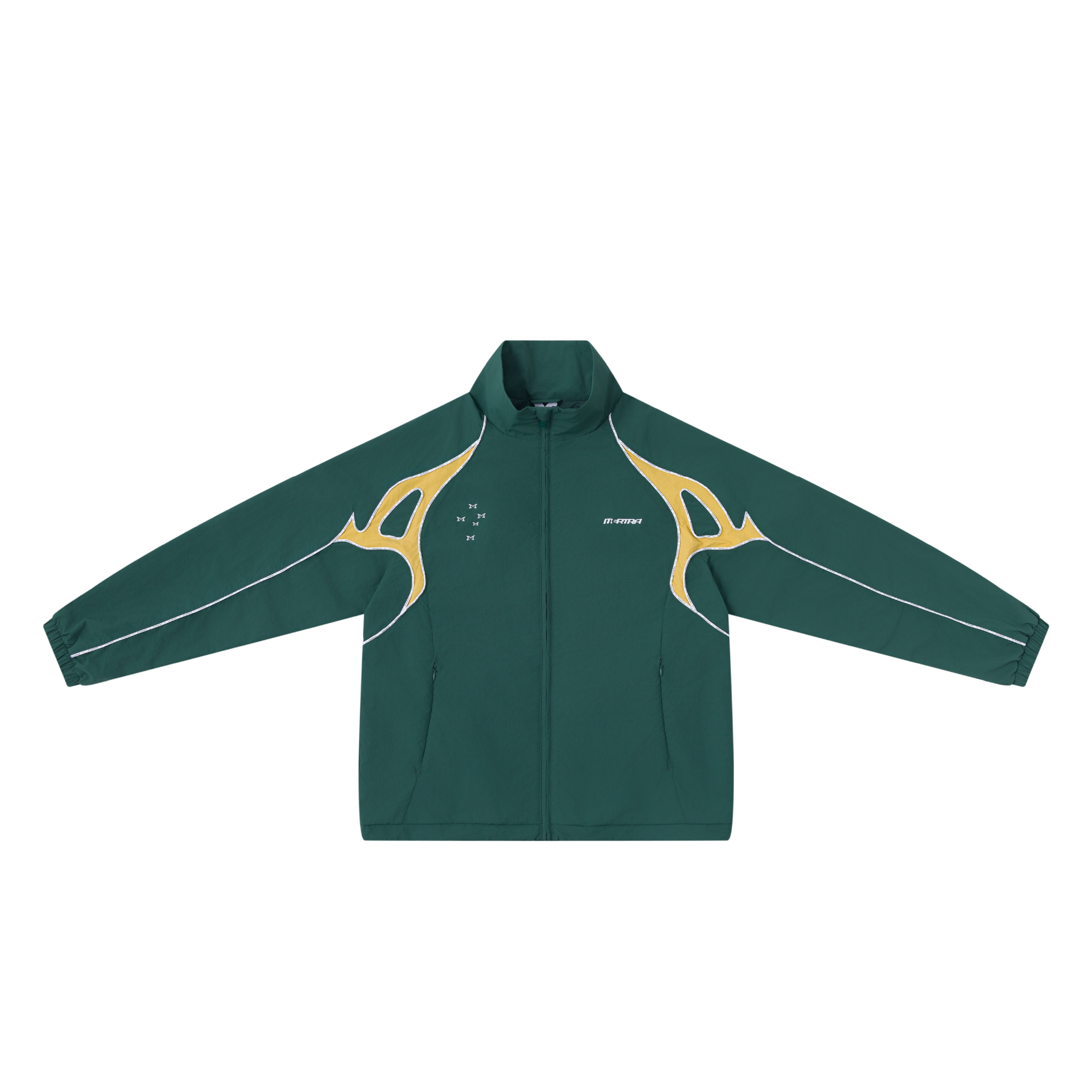 Down Unda Track Jacket (Green / Yellow)