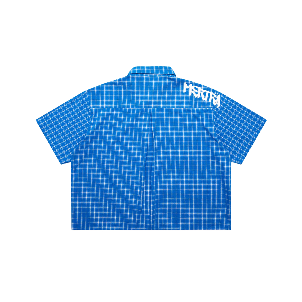 Plaid Shirt (Lapis)